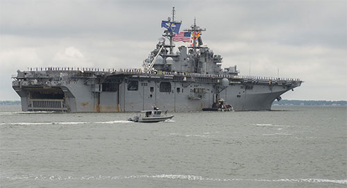 Buques de guerra de la OTAN llegan a la costa siria